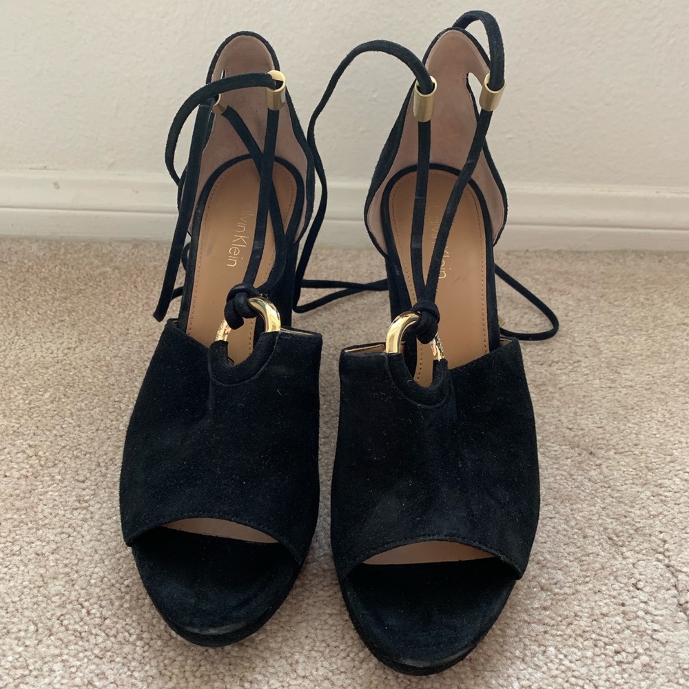Black CALVIN KLEIN Heels